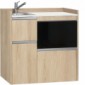 modulLINE ML 110 MA Minik&uuml;che aus Holz mit Mikrowelle [14/25]