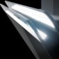 Schräghaube X-type Glas schwarz 90 cm breit [3/6]