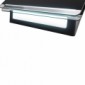 Schräghaube X-type Glas schwarz 90 cm breit [4/6]