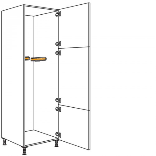 Hochschrank mit Multifunktionshalterung