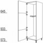 Hochschrank mit Multifunktionshalterung [2/9]