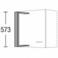 Blende für Hängeschränke mit 579 mm Höhe in Frontfarbe [2/21]
