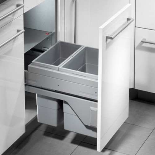 Hailo Cargo Soft 40 mit Selbsteinzug und Dämpfung