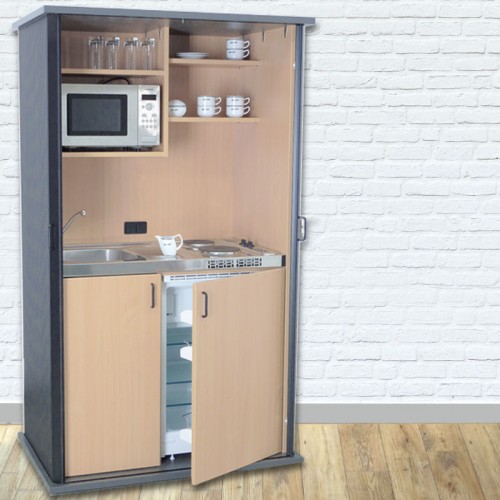 Schrankküche pro-art Rolldoor