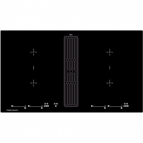 Induktions-Kochfeld mit Muldenlüfter Küppersbusch Breite 900 mm