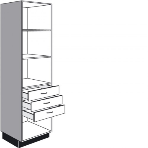 Seitenschrank mit 3 Schubkästen