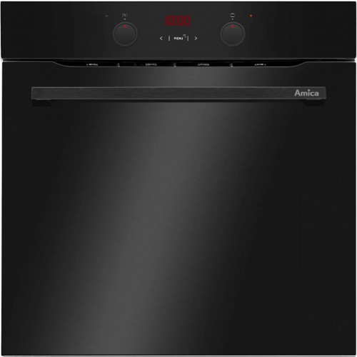 Einbaubackofen mit SteamClean schwarz