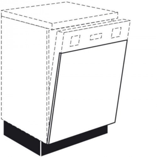 【Juwel】 Frontplatte für integrierte Unterbau-Geschirrspülmaschinen
