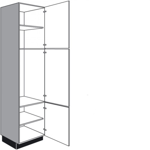 Geräte Seitenschrank mit 3 Drehtüren