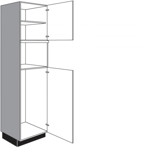 Seitenschrank für Einbaugeräte mit 1 Geräte-Drehtür