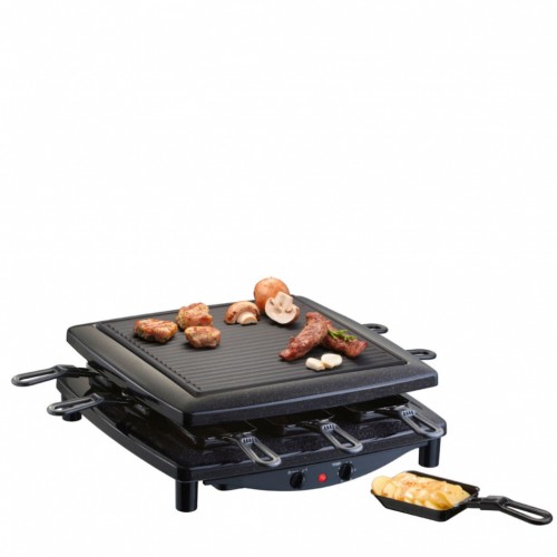 Gourmet-Raclette Made in Germany, Grillfläche 26 x 26 cm