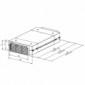 aira Quadro 1200 Sockel-Plasmafilter für Tischhauben und Muldenlüfter [3/4]