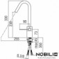 Nobili Cube CB00523CR Einhand-Spültischmischer [3/5]