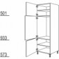 Hochschrank Geräte-Umbau für Kühlautomaten [2/10]