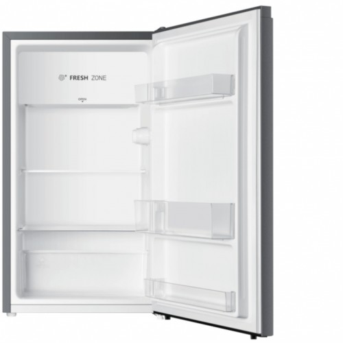 Kühlschrank freistehend mit Kaltlagerzone silber