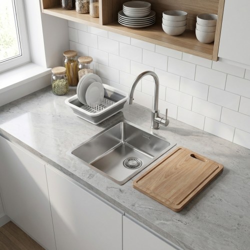 Edelstahlbecken f&uuml;r die K&uuml;che New York 30x40