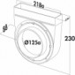 T-UR 125/2 Umlenkstück 90° für 125er Rohr-/Schlauchanschluss [2/2]