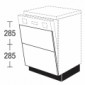Frontplatte für integrierte Unterbau Geschirrspülmaschinen [2/16]