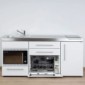 Miniküche Büroküche 180 cm breit inkl. Mikrowellenofen, Geschirrspüler [3/30]
