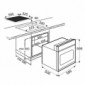 Elektro Einbauherd mit Ober/Unterhitze und Glaskeramikkochfeld [5/6]
