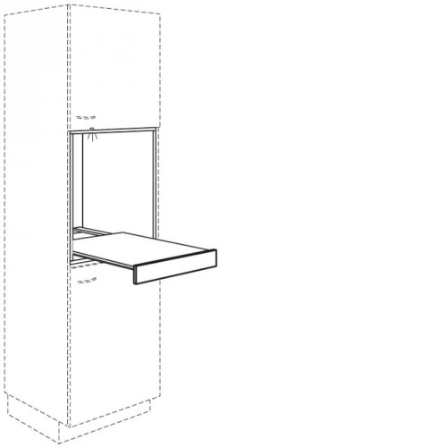 Modul Einbau-Regal für Highboard-/Seitenschränke