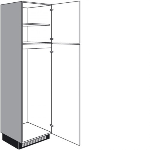 Geräteschrank mit 1-2 Geräte-Drehtüren