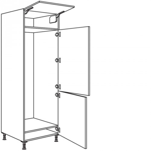 Hochschrank Geräte-Umbau für Kühl- und Gefrierautomat