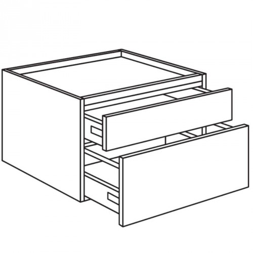 Auszugschrank mit 1 Auszug 1 Schubkasten