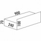 Einbau-Aufbewahrung Cox Base-Board(R) 900 [3/4]