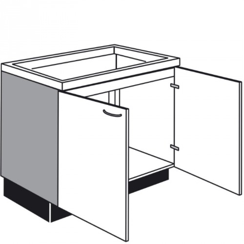 Spülen Unterschrank 579 mm hoch