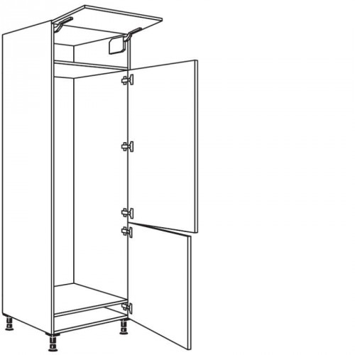 Hochschrank Geräte-Umbau für Kühl-Gefrierautomat