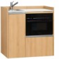 modulLINE ML 100 KO Minik&uuml;che aus Holz mit Mikrowellenofen [14/25]