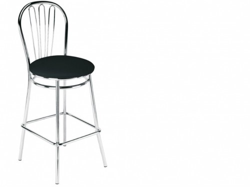 2 Stück Tresenhocker Metall Inwerk Küchen 2 Stück Tresenhocker Metall / Gestell in Silber / Sitzhöhe 64 cm ...