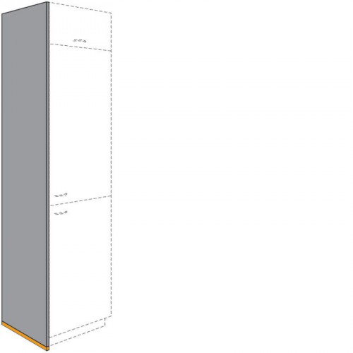 Seitenschrank-Wangen in Korpusfarbe 25 mm dick