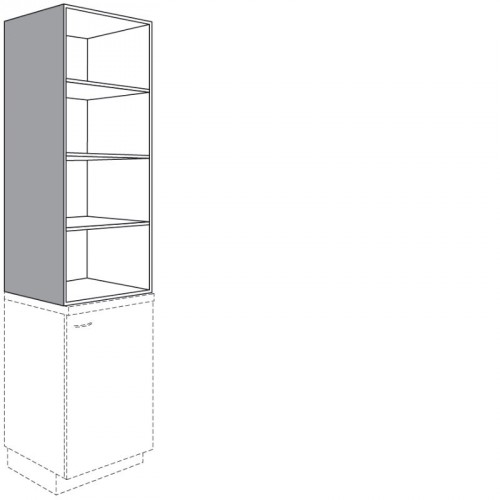 Aufsatzregal 600/650 mm Breite wählbar