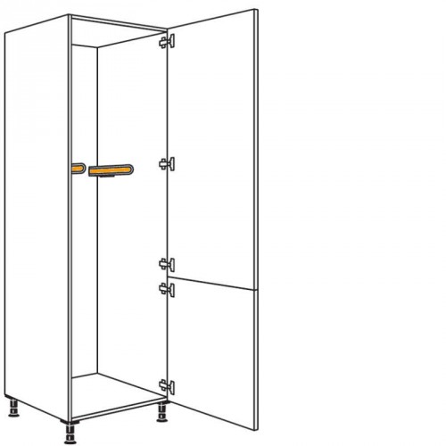 Hochschrank mit Multifunktionshalterung