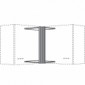 Eckblende für Hängeschränke 579 mm hoch in Frontfarbe [1/28]