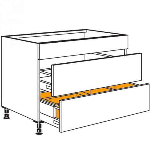 Spülen-Auszugschrank Separato