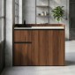modulLINE ML 120F KA Minik&uuml;che aus Holz mit K&uuml;hlschrank und 2 Ausz&uuml;ge [5/25]