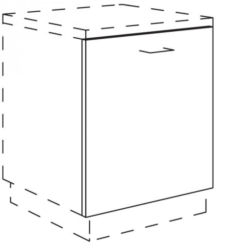 Durchgehende Türfront