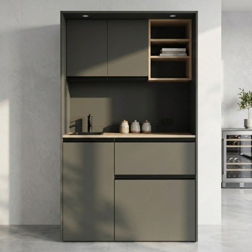 modulLINE ML 100 OK Schrankküche aus Holz modulLINE ML 100 OK Schrankküche aus Holz