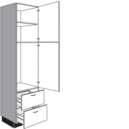 Geräte Seitenschrank mit 2 Drehtüren