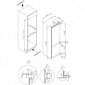 Einbau Kühl-/Gefrierschrank mit Schlepptürtechnik 178 cm Nische [2/3]