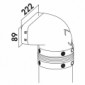 COMPAIR PRIME flow P-UR Umlenkstück 90° mit Rundrohr [2/2]