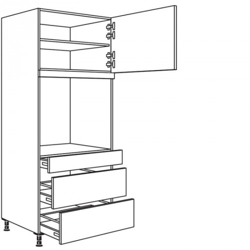 Hochschrank Umbauten für 30 Zoll breite Backöfen