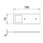 Astra LED Unterbodenleuchten Set matt schwarz [5/6]