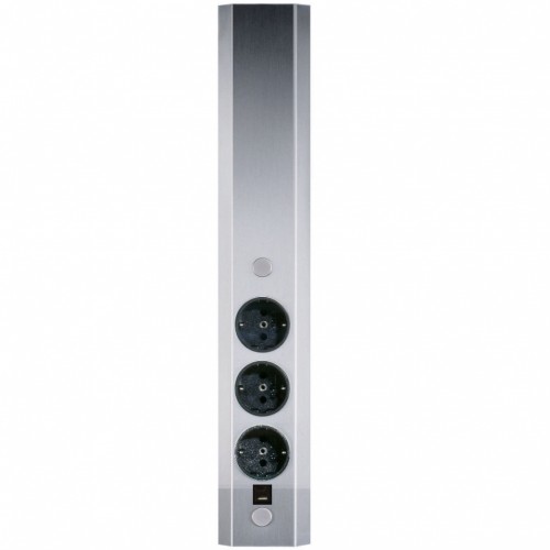 Steckdosenelement 3-fach mit 1 USB A+C Port