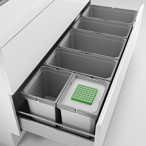 Einbau-Abfallsammler Cox(R) Box 235 S/1200-6 bio