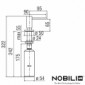 Nobili Cube CB00700/3CR Spültischmischer mit verstellbarer Brause [4/4]