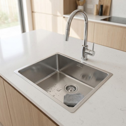 Edelstahlbecken für die Küche New York 40x40 OKG Edelstahlbecken für die Küche New York 40x40 OKG